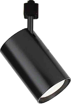 Track Light One Light Track Head with Black Baffle in Black (223|V2776-5)