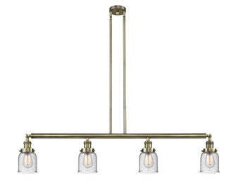 Franklin Restoration LED Island Pendant in Antique Brass (405|214-AB-G54-LED)