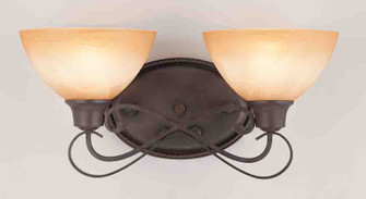 Altamonte Two Light Bath Room Light Mounts up or Down in Frontier Iron (223|V2662-53)