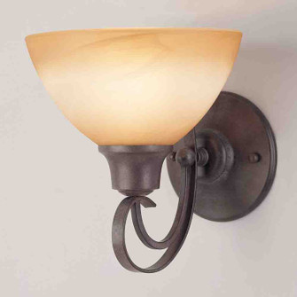 Altamonte One Light Wall Sconce Mounts up or Down in Frontier Iron (223|V2661-53)