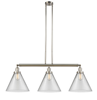 Franklin Restoration LED Island Pendant in Polished Nickel (405|213-PN-G42-L-LED)