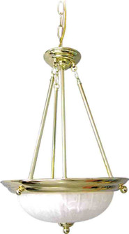 Marti Polish Brass Three Light Bowl Pendant in Polish Brass (223|V2283-2)