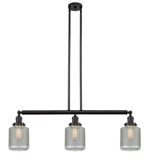 Franklin Restoration LED Island Pendant in Oil Rubbed Bronze (405|213-OB-G262-LED)