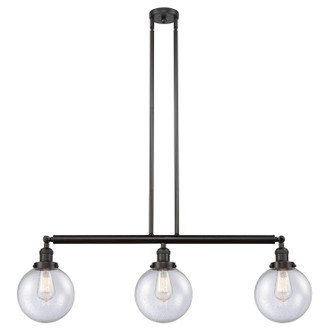 Franklin Restoration LED Island Pendant in Oil Rubbed Bronze (405|213-OB-G204-8-LED)