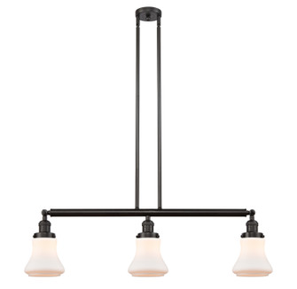 Franklin Restoration LED Island Pendant in Oil Rubbed Bronze (405|213-OB-G191-LED)