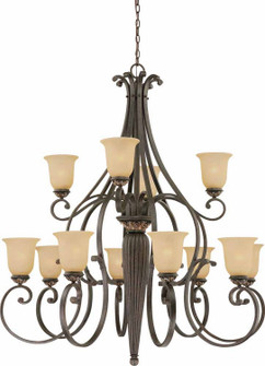 Bristol 12 Light Chandelier in Vintage Bronze (223|V2212-82)