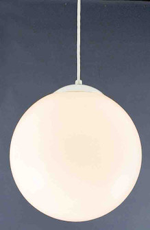 Pendant White One Light Pendant in White (223|V1845-6)