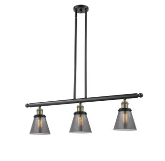 Franklin Restoration LED Island Pendant in Black Antique Brass (405|213-BAB-G63-LED)