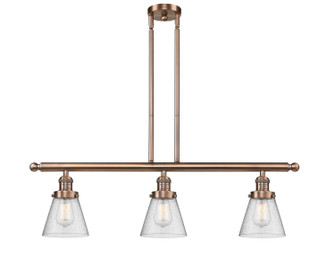 Franklin Restoration LED Island Pendant in Antique Copper (405|213-AC-G64-LED)