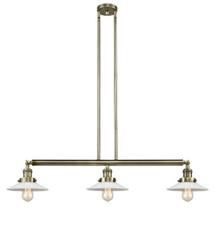Franklin Restoration LED Island Pendant in Antique Brass (405|213-AB-G1)