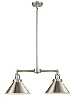 Franklin Restoration LED Island Pendant in Brushed Satin Nickel (405|209-SN-M10-SN-LED)