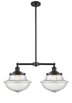 Franklin Restoration LED Island Pendant in Oil Rubbed Bronze (405|209-OB-G544-LED)