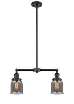 Franklin Restoration Two Light Island Pendant in Oil Rubbed Bronze (405|209-OB-G53)