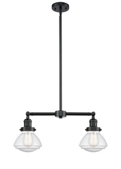 Franklin Restoration LED Island Pendant in Oil Rubbed Bronze (405|209-OB-G324-LED)
