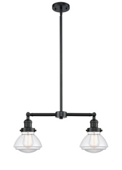 Franklin Restoration LED Island Pendant in Oil Rubbed Bronze (405|209-OB-G322-LED)