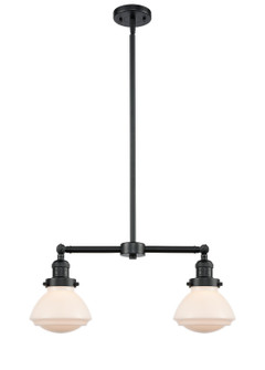 Franklin Restoration LED Island Pendant in Oil Rubbed Bronze (405|209-OB-G321-LED)