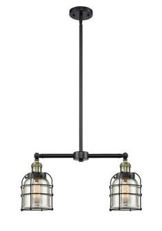 Franklin Restoration LED Island Pendant in Black Antique Brass (405|209-BAB-G58-CE-LED)