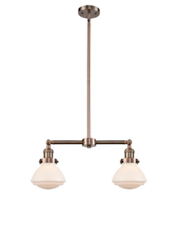 Franklin Restoration LED Island Pendant in Antique Copper (405|209-AC-G321-LED)