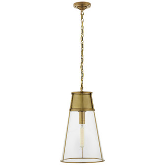 Robinson One Light Pendant in Hand-Rubbed Antique Brass (268|TOB 5753HAB-CG)