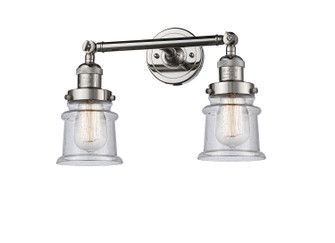 Franklin Restoration Two Light Bath Vanity in Polished Nickel (405|208-PN-G184S)