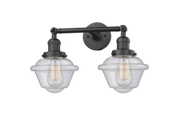 Franklin Restoration Two Light Bath Vanity in Oil Rubbed Bronze (405|208-OB-G534)
