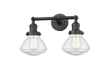 Franklin Restoration LED Bath Vanity in Oil Rubbed Bronze (405|208-OB-G324-LED)