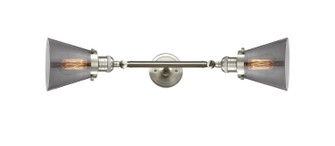 Franklin Restoration LED Bath Vanity in Brushed Satin Nickel (405|208L-SN-G63-LED)