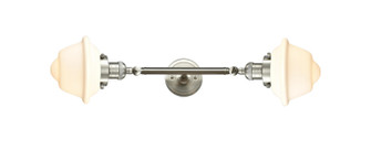 Franklin Restoration Two Light Bath Vanity in Brushed Satin Nickel (405|208L-SN-G531)