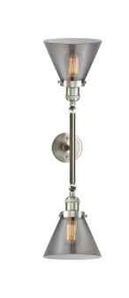Franklin Restoration LED Bath Vanity in Brushed Satin Nickel (405|208L-SN-G43-LED)