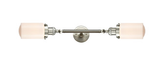 Franklin Restoration LED Bath Vanity in Brushed Satin Nickel (405|208L-SN-G311-LED)