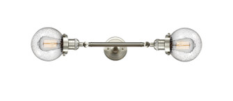 Franklin Restoration LED Bath Vanity in Brushed Satin Nickel (405|208L-SN-G204-6-LED)
