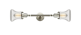 Franklin Restoration Two Light Bath Vanity in Brushed Satin Nickel (405|208L-SN-G192)