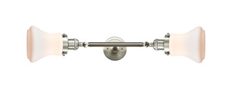 Franklin Restoration Two Light Bath Vanity in Brushed Satin Nickel (405|208L-SN-G191)