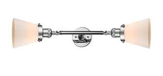 Franklin Restoration LED Bath Vanity in Polished Chrome (405|208L-PC-G61-LED)