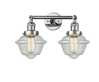 Franklin Restoration Two Light Bath Vanity in Polished Chrome (405|208L-PC-G534)