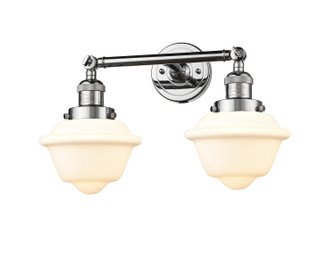 Franklin Restoration Two Light Bath Vanity in Polished Chrome (405|208L-PC-G531)