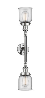 Franklin Restoration Two Light Bath Vanity in Polished Chrome (405|208L-PC-G52)