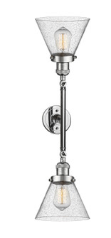 Franklin Restoration LED Bath Vanity in Polished Chrome (405|208L-PC-G44-LED)