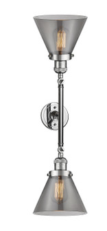 Franklin Restoration LED Bath Vanity in Polished Chrome (405|208L-PC-G43-LED)