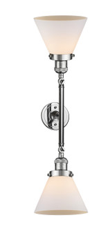 Franklin Restoration Two Light Bath Vanity in Polished Chrome (405|208L-PC-G41)