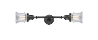 Franklin Restoration Two Light Bath Vanity in Oil Rubbed Bronze (405|208L-OB-G182S)