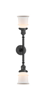 Franklin Restoration LED Bath Vanity in Oil Rubbed Bronze (405|208L-OB-G181S-LED)