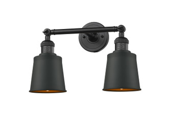 Franklin Restoration LED Bath Vanity in Matte Black (405|208L-BK-M9-BK)