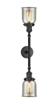 Franklin Restoration LED Bath Vanity in Matte Black (405|208L-BK-G58-LED)