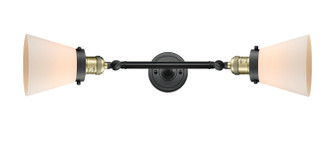 Franklin Restoration LED Bath Vanity in Black Antique Brass (405|208L-BAB-G61-LED)