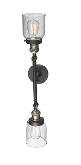 Franklin Restoration LED Bath Vanity in Black Antique Brass (405|208L-BAB-G54-LED)