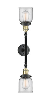 Franklin Restoration LED Bath Vanity in Black Antique Brass (405|208L-BAB-G52-LED)