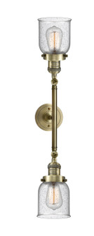Franklin Restoration LED Bath Vanity in Antique Brass (405|208L-AB-G54-LED)