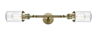 Franklin Restoration LED Bath Vanity in Antique Brass (405|208L-AB-G314-LED)