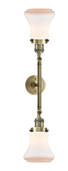 Franklin Restoration LED Bath Vanity in Antique Brass (405|208L-AB-G191-LED)